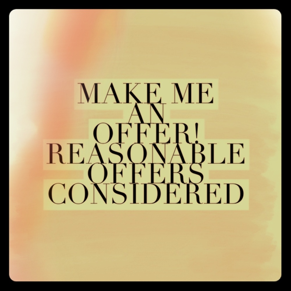 All reasonable offers considered!